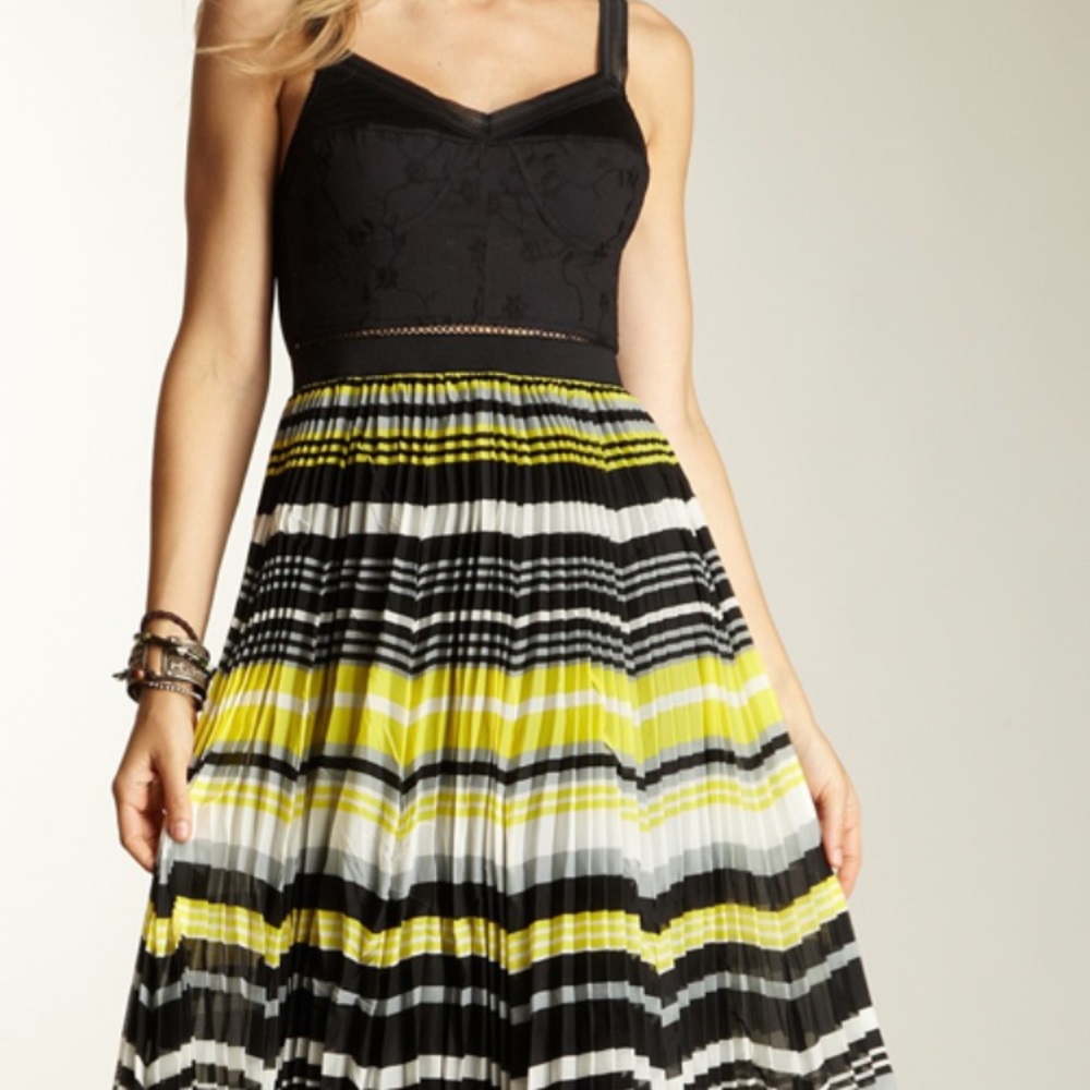 Free people poly organza maxi dress